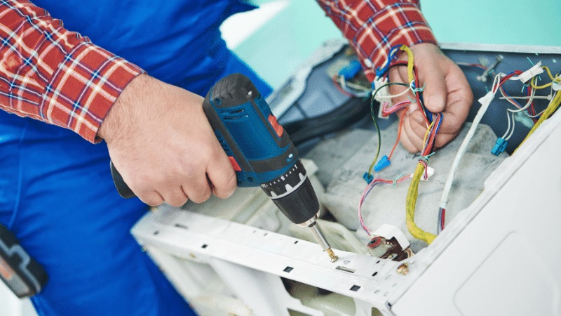 Haymana Westinghouse Westinghouse çamaşır makinesi kart tamiri – Su almama arızası orijinal parça ile giderildi. - Teknik servis örneği